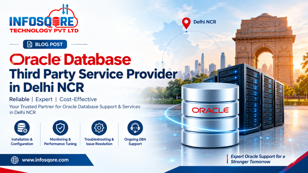 Oracle database third party service provider in Delhi NCR - Infosqore Technology