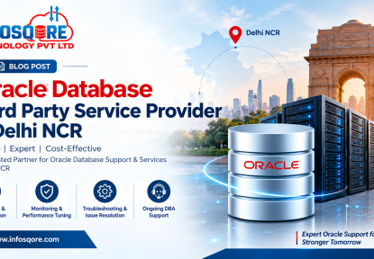 Oracle database third party service provider in Delhi NCR - Infosqore Technology